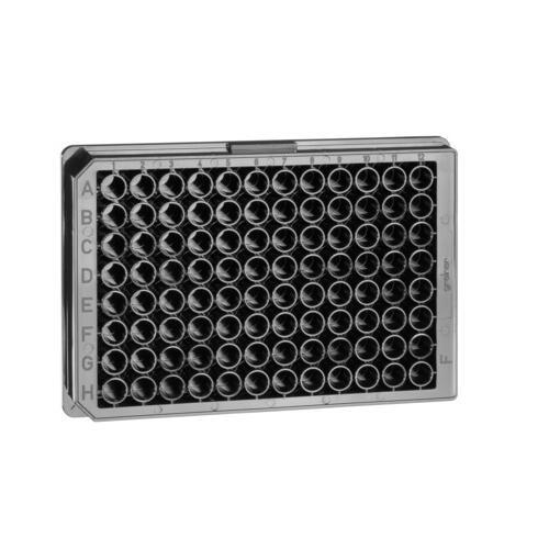 Greiner格瑞納 96孔黑色微孔板 F型底煙囪形 非滅菌 無(wú)蓋 表面無(wú)處理655209