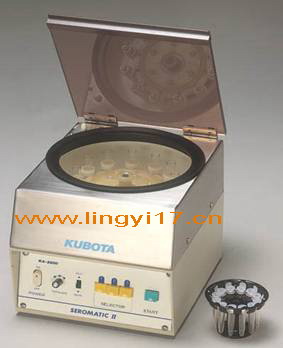 日本Kubota久保田KA-2200免疫血液學用離心機，操作極其簡單，一鍵完成分離和清洗工作