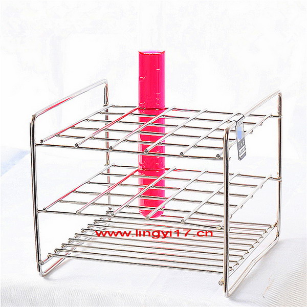 LY18-25不銹鋼試管架，適合&Phi;18～&Phi;19.5試管 25個(gè)孔 孔徑20mm