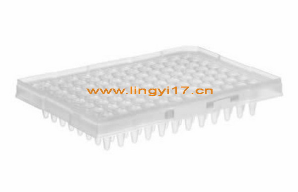 美國ABI進口光學96孔半裙邊反應(yīng)板0.2ml，N8010560