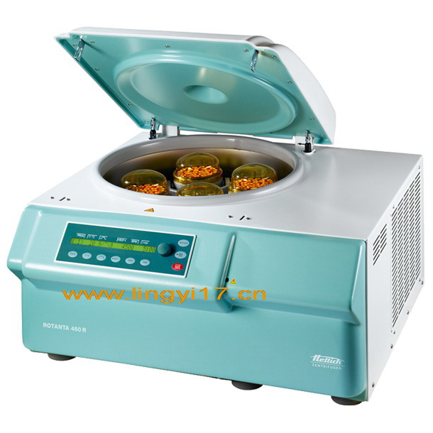 德國Hettich Rotanta 460R大容量冷凍離心機，最大轉(zhuǎn)速：15000rpm，最大容量：4&times;750ml