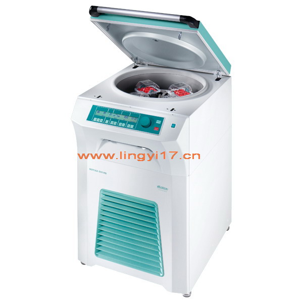 德國Hettich Rotixa 500RS落地式離心機，最大轉速：4500rpm，最大容量：4&times;1000ml